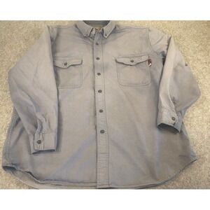 Walls FR Mens Flame Resistant Workwear Button Up Shirt 2X Large Regular